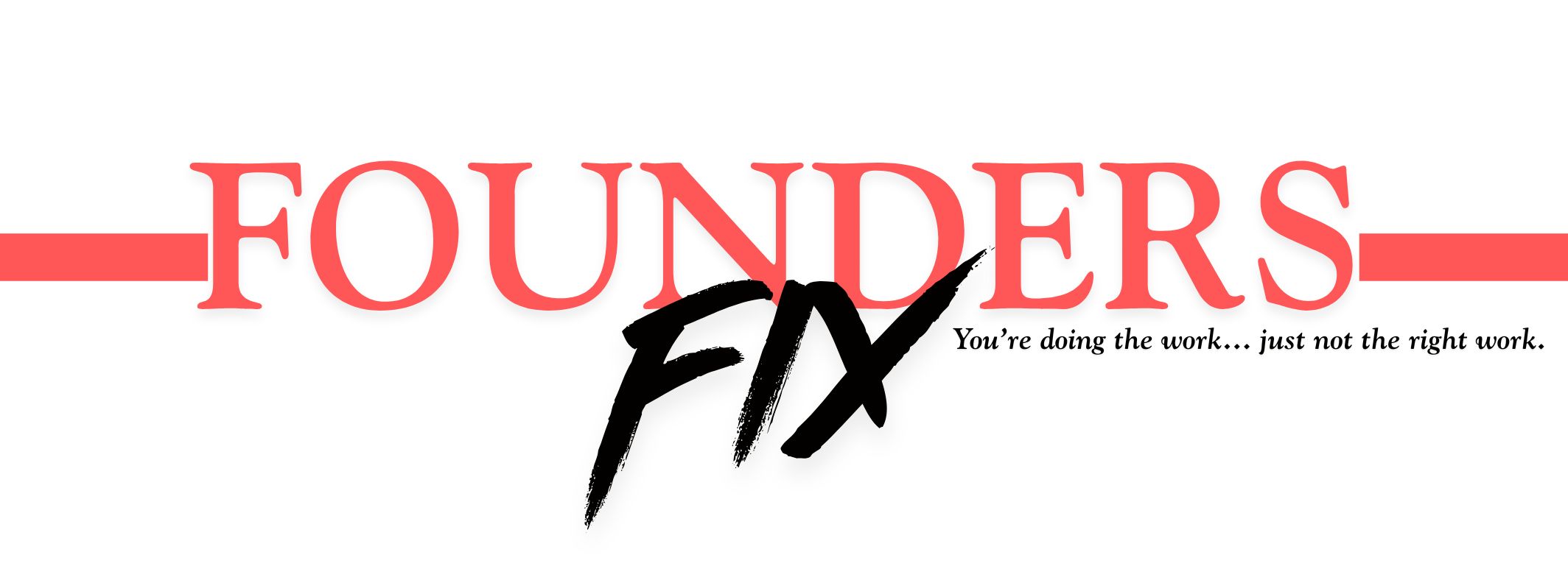 Founders Fix pink and white